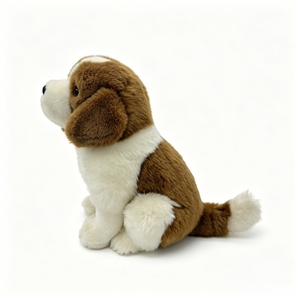 Peluche Realista de Perro <span class=keywords><strong>San</strong></span> <span class=keywords><strong>Bernardo</strong></span>, Juguete de Peluche Suave y Esponjoso, Cachorro Realista, Regalo de Peluche para Venta al por Mayor con Logotipo Personalizado - Product Image 3