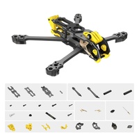 Kit de châssis SpeedyBee Mario 5 version DC / XH avec plaque en fibre de carbone pour drone de course FPV Freestyle RC