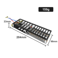 Antenne directionnelle PCB intégrée HKTX 4-en-1 multibande 2,4 GHz 5,2 GHz 5,8 GHz avec gain de 17 dBi et montage sur panneau