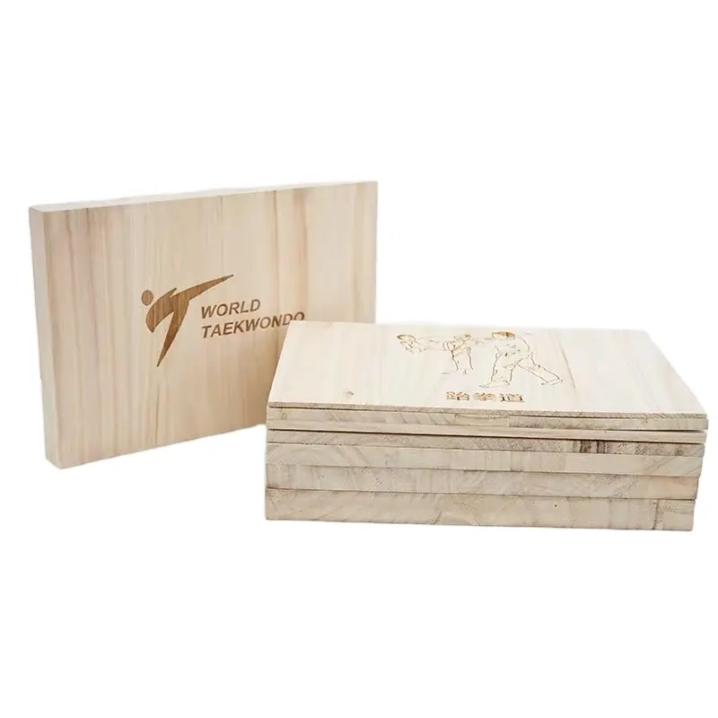 Papan Penghancur Seni Bela Diri Paulownia Harga Pabrik Taekwondo 225x300mm