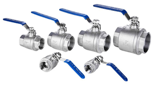 صمام كروي يدوي ثلاثي الاتجاهات بمنفذ L وT، 1000 WOG، من الفولاذ المقاوم للصدأ 304/316، منفذ كامل، سن BSP، تصنيع حسب الطلب لتطبيقات المياه - Product Image 4