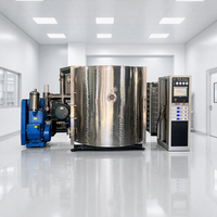Máquina de Recubrimiento por Pulverización Catódica Magnetrónica de Metal, Tipo Lote Multi-Estación, para Blindaje EMI en Marcos Plásticos de Teléfonos Móviles