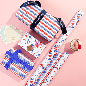 Wholesale 80g Birthday Valentine's Day Art <b>Paper</b> 43*300cm Gift Luxury Custom Packaging <b>Wrapping</b> <b>Paper</b> Roll - Product Image 6