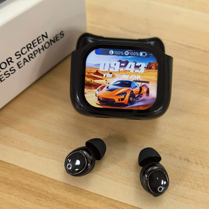 Auricolari Wireless JM28 con Schermo Touch e Funzione di Traduzione, Supporto per Altoparlante Vocale e Registrazione con Un Solo Tocco - Product Image 4