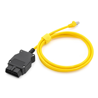 Herramienta de diagnóstico con interfaz oculta, cepillo de Cable amarillo para BWM, nuevo diseño
