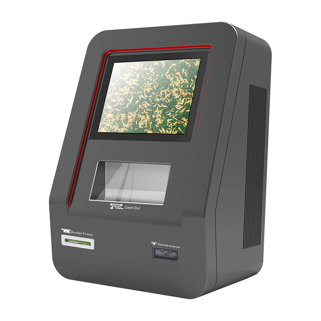 Wall Mounted Cinema Self Service Touch Screen Ticket Vending Machine