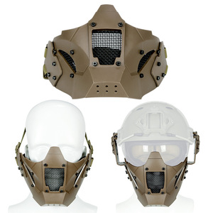 Masque de camouflage réglable Kango <span class=keywords><strong>pour</strong></span> la chasse, respirant, demi-masque en maille squelette <span class=keywords><strong>pour</strong></span> hommes - Product Image 4