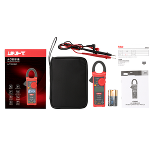 UNI-T UT206C แคลมป์มิเตอร์ดิจิตอลแบบบางพิเศษ 1000A True RMS VFD พร้อมฟิลเตอร์ Low-pass สำหรับงานบำรุงรักษาไฟฟ้าในตู้ - Product Image 4