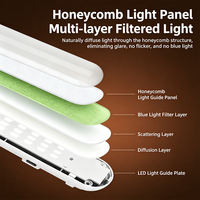 Lampe LED portable sous le menton 3 couleurs pour streamer, réduit les rides du cou, définit la clavicule, idéale pour la photographie selfie