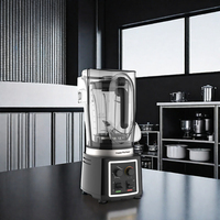 Blender professionnel de haute qualité, haute puissance, robuste, pour smoothies et milkshakes, usage commercial, robuste