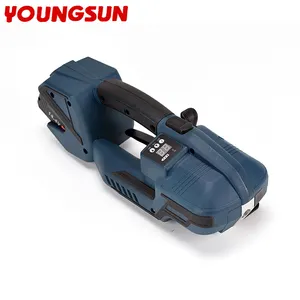 Youngsun tự động V2 công cụ điện Pallet đóng đai con dấu máy làm pin Powered tấm nóng Pallet máy đóng đai