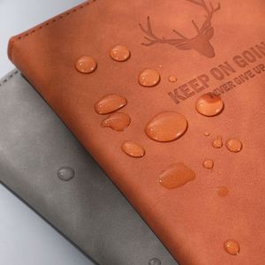 Custom Leather Hardcover A5 A6 Printed Laser Engraved Gift Unique <b>Journal</b> Plan Notebook - Product Image 4