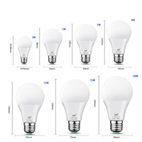 Support de lampe Led, ampoule 3W, E27, B22, blanc chaud et froid, puissant SMD2835, matière première, bon marché