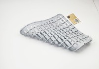 Tapis isolant thermique classique en silicone ajouré pour éviers, protection de comptoirs de cuisine, set de tapis de table, accessoires gris froid