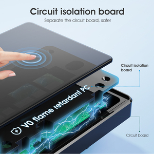 Interruptor de Luz Inteligente ZigBee Smart Life, Panel Táctil de Pared, Control por Voz con <span class=keywords><strong>Alexa</strong></span> y Google Home, 10A 120-250V - Product Image 4