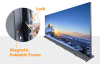 Écran d'affichage LED couleur HD 180 ° Modules LED P2.5, panneau pliable, panneaux LED tout-en-un, écran d'affichage