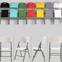 Vente en gros, meubles de bureau empilables en métal blanc, chaises pliantes pour événements de fête de mariage