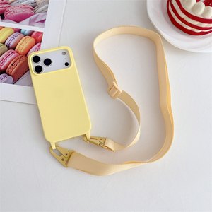 <span class=keywords><strong>Collier</strong></span> en silicone à bandoulière pour <span class=keywords><strong>iPhone</strong></span> 17 17Air 16 15 14 <span class=keywords><strong>13</strong></span> <span class=keywords><strong>Pro</strong></span> <span class=keywords><strong>Max</strong></span> Plus étui en silicone avec bandoulière - Product Image 5