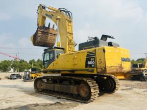 Komatsu รถขุดตีนตะขาบ PC800 2022รุ่น80ตันสภาพสมบูรณ์มือสองพร้อมปั๊มเกียร์ส่วนประกอบหลัก - Product Image 4