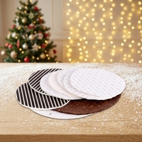 Coussin de protection en nid d'abeille écologique et biodégradable pour la protection du chocolat, logo personnalisé, emballage de boîte cadeau de Noël, spécial