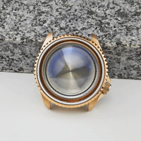 Kit Cassa Orologio 42mm con Inserto Ghiera, Posizione Corona 3.8, Bracciale a 5 Maglie, Parti Modifica Orologio Meccanico per Movimento NH35/NH36