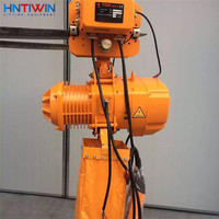 Palans à chaîne électriques personnalisés de 2 tonnes en métal 220V 240V triphasés avec télécommande sans fil pour la Chine