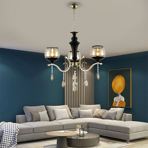 Lámpara de Techo de Estilo Moderno, Lámpara Colgante de Cristal de Lujo para Sala de Estar y Comedor - Product Image 2