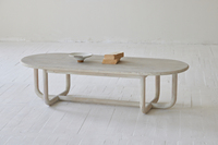 Meubles de salon de maison antique légère classique table basse en bois de pin blanc table basse moderne de salon