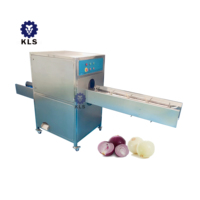 Kls Automatische Geïntegreerde Uienproductielijn-Volautomatische Peeling Snijden In Blokjes Frituurverpakking (500-1000 Kg/u Capaciteit)