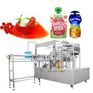 Volautomatische Voorgemaakte Tuit Zakje Glucose Syerp Sap Kokosmelk Drink Jelly Verpakking Machine