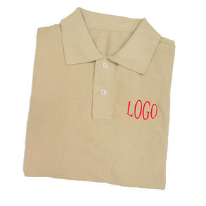 Suéter de Golf de algodón con logotipo bordado personalizado, Jersey de lujo, prendas de punto deportivas, Tops, Polo de verano para hombre - Product Image 1