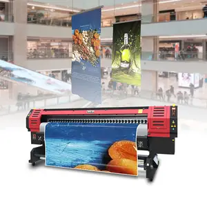 Tarpaulin Printer 10ft Eco Solvent Printer Tarpaulin Car Sticker Printing Machine Available I3200 Heads Printing