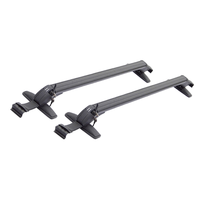 Barres transversales de toit universelles en alliage de 110 cm (43 pouces) pour berline avec 2 serrures, capacité de charge de plus de 150 kg