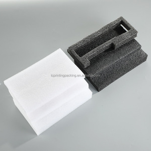 Insert en <span class=keywords><strong>mousse</strong></span> EVA ou éponge noir <span class=keywords><strong>et</strong></span> blanc découpé à l'emporte-pièce sur mesure pour boîte-cadeau - Product Image 2