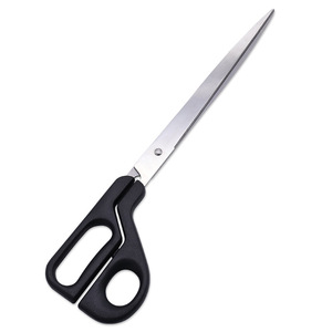 Stainless Steel <b>Sewing</b> Scissors Straight Head Black Home Use Tailor's Scissors - Product Image 1