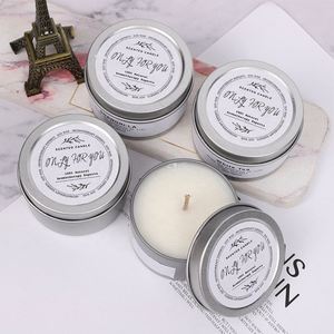 Custom Decor Organic Aromatherapy, Soy <b>Candle</b> Private Label Tin Scented <b>Candle</b> for <b>Gift</b> <b>Set</b>/ - Product Image 3