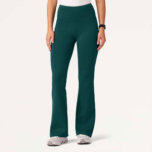 Sanxia OEM finto collo avvolgente vestito da infermiera da donna Skinny Fit medico scrub Leggings da Yoga fornitori scrub uniformi set <span class=keywords><strong>per</strong></span> medico - Product Image 6
