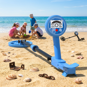 Detector de Metales para Niños, 16 cm de Profundidad, Bobina de 6.5 Pulgadas para Exploración al Aire Libre, Educativo, Portátil, OEM, Venta al por Mayor, Caja de Regalo, MOQ 30 - Product Image 1