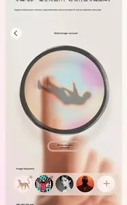 最新の1.8インチタッチスクリーン、スマートメタルエコフレンドリー電子バッジ、ダイナミック電子バッジディスプレイ、アニメーション - Product Image 6