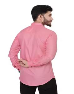 Camisa Premium de poliéster para hombre con cuello en V de melocotón, transpirable, de secado rápido, antiarrugas, Ideal para verano, talla XL, precios de exportación al por mayor - Product Image 4