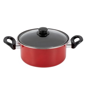 Juego <span class=keywords><strong>de</strong></span> Utensilios <span class=keywords><strong>de</strong></span> Cocina Antiadherentes <span class=keywords><strong>de</strong></span> <span class=keywords><strong>Acero</strong></span> al Carbono OEM <span class=keywords><strong>de</strong></span> 5 Piezas, Caja Roja, Cacerola, Sartén, Olla con Tapa <span class=keywords><strong>de</strong></span> Vidrio, Logotipo Personalizado - Product Image 4