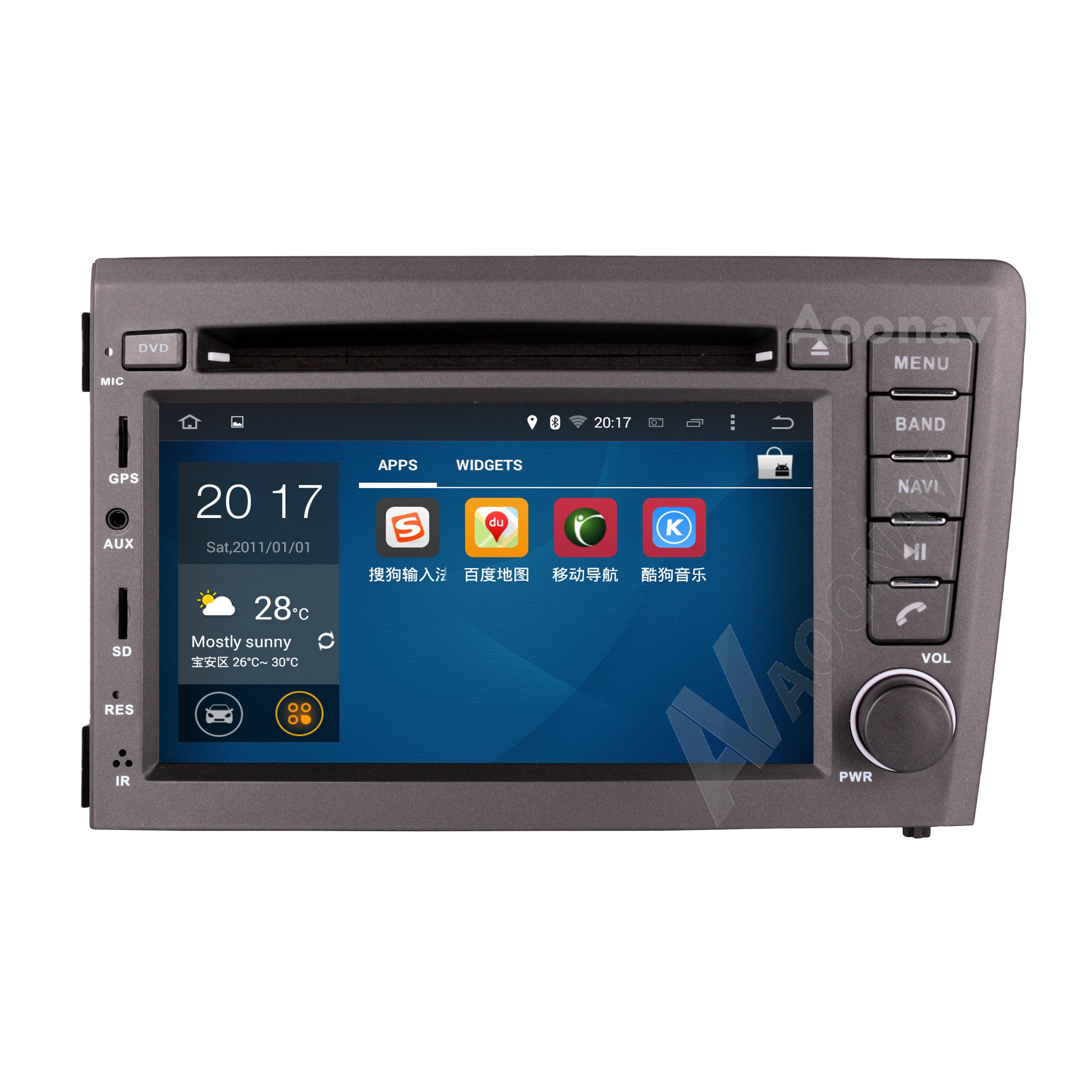 2din android araba radyo oto ses multimedya oynatıcı VOLVO S60 V70 XC70 2000 2001 2002 2003 2004 araba autoradio GPS navigasyon