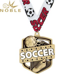 Médaille de football en métal personnalisée pour les champions de la Coupe 2024 - Product Image 6