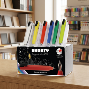 Crayons de couleur licorne Shorty Twin, magnifiques, standard, avec clip noir, pour étudiants, pour l'école, W100ESP12, en plastique, en vrac - Product Image 3