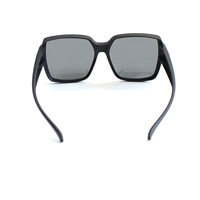 FUYUANDA 2025 Lunettes de soleil unisexes en argent avec logo personnalisé 8 options de couleur UV400 Polarized Daily Wear PC TAC Frame avec logo Lens