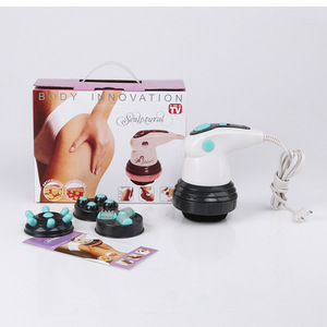 Electric Full Body Massager With 4 Massage Heads For Neck Waist Hips Legs Back Feet Slimming Fat Burning Machine - Product Image 4
