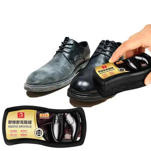 High quality clear shoe polish sponge Leather jacket leather bag universal leather care oil polish and cleaner