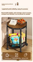 Étagère de rangement moderne minimaliste en métal pliable et amovible pour petit appartement, table basse et table d'appoint