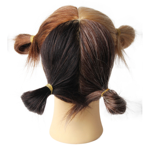 Peluca <span class=keywords><strong>de</strong></span> maniquí barata personalizada para mujer, maniquí femenino <span class=keywords><strong>de</strong></span> cosmetología, cabeza <span class=keywords><strong>de</strong></span> entrenamiento africano <span class=keywords><strong>de</strong></span> peluquería con pelo Natural, venta al por mayor - Product Image 2