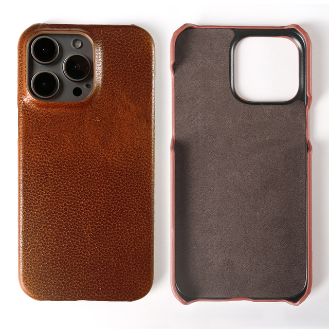 Wholesale Hot Style High-end Anti-drop iphone case 14 /16 Pro Genuine Leather case  for iphone 15/ 16 Pro Max Mobile Phone case